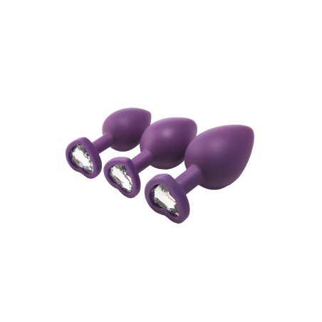 FLIRTS | Anal Traning Kit Gem Stone | Purple