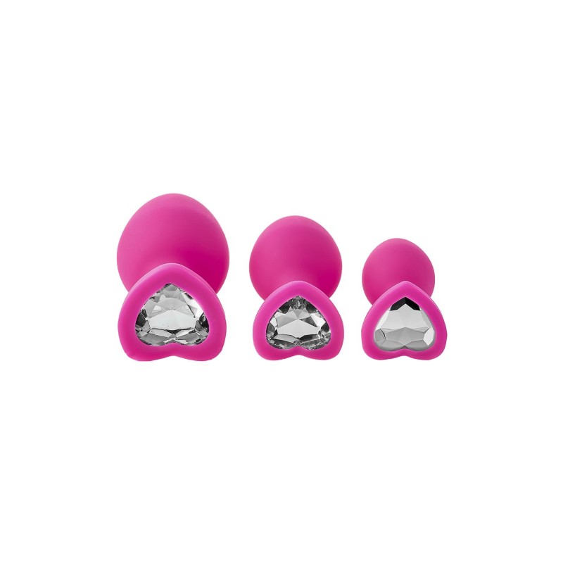 FLIRTS | Anal Traning Kit Gem Stone | Pink
