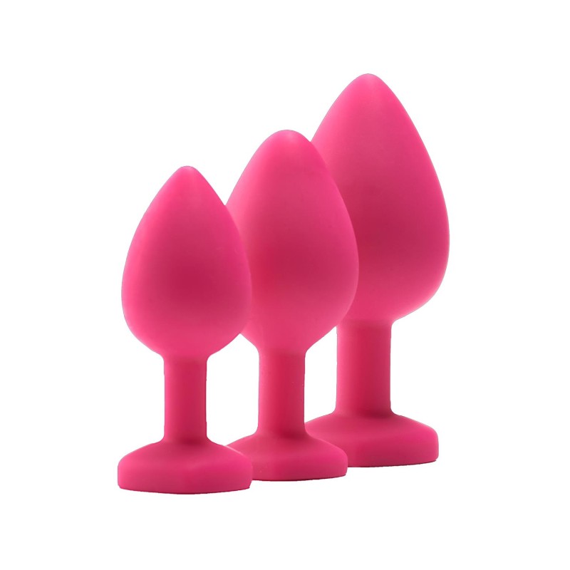 FLIRTS | Anal Traning Kit Gem Stone | Pink