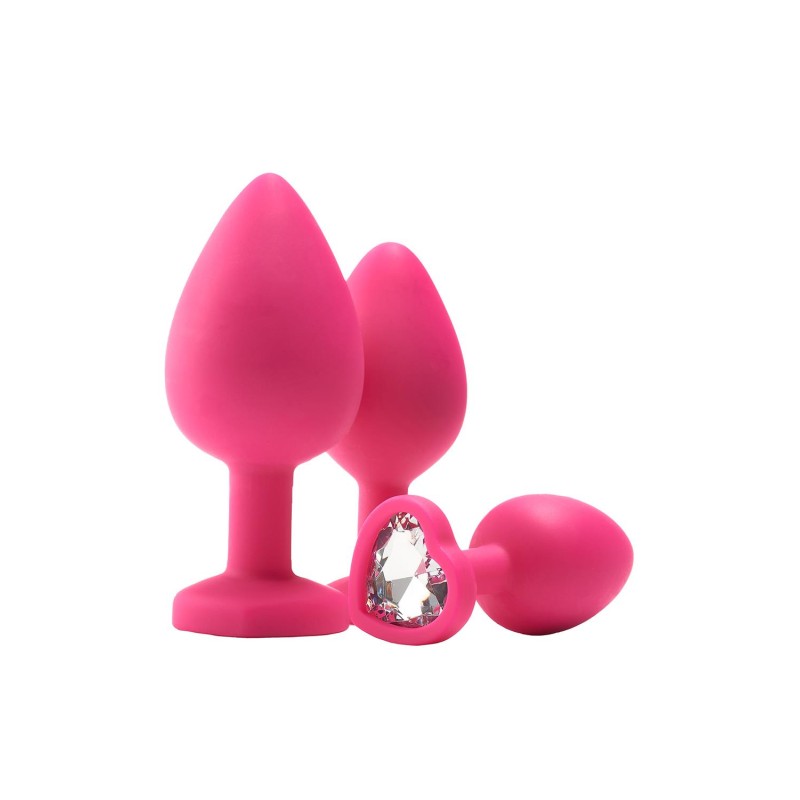 FLIRTS | Anal Traning Kit Gem Stone | Pink