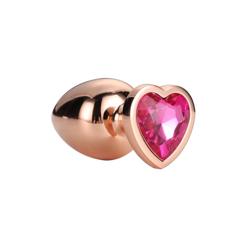 GLEAMING LOVE | Rose Gold Plug | Medium