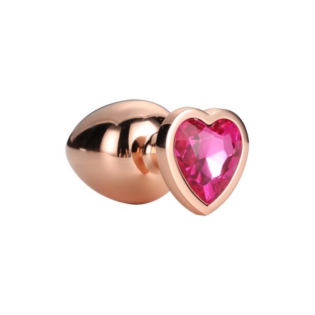GLEAMING LOVE | Rose Gold Plug | Medium