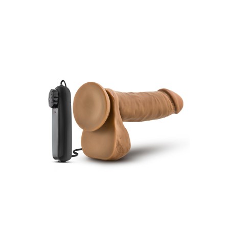 LOVERBOY | SOCCER CHAMP | Vibrating Dildo 20,3cm | Mocha