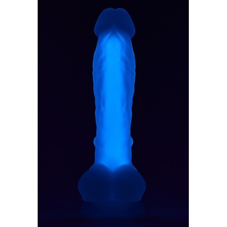 RADIANT | Soft Silicone | Glow In The Dark Dildo | 19cm