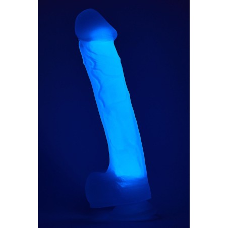 RADIANT | Soft Silicone | Glow In The Dark Dildo | 19cm