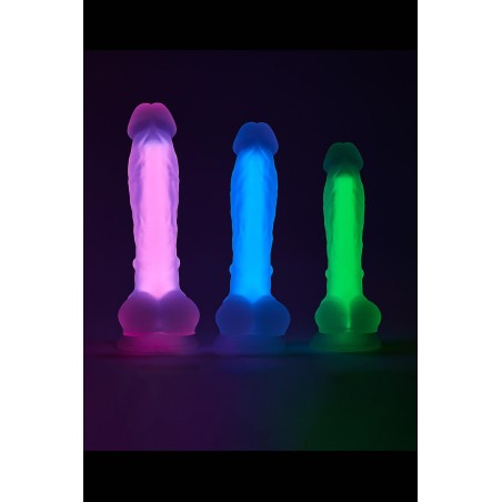 RADIANT | Soft Silicone | Glow In The Dark Dildo | 19cm