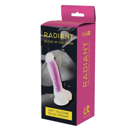 RADIANT | Soft Silicone | Glow In The Dark Dildo | 19cm