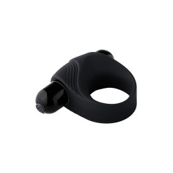 RAMROD | Cockring with Vibrating Bullet | Black