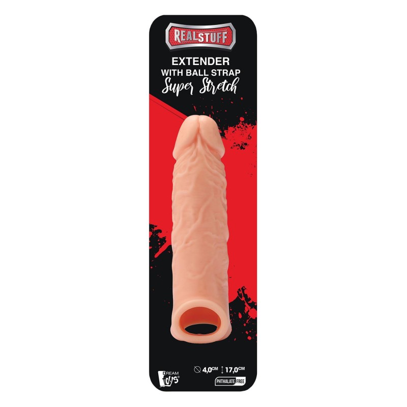 REALSTUFF | Penis Extender with Ball Strap 17cm
