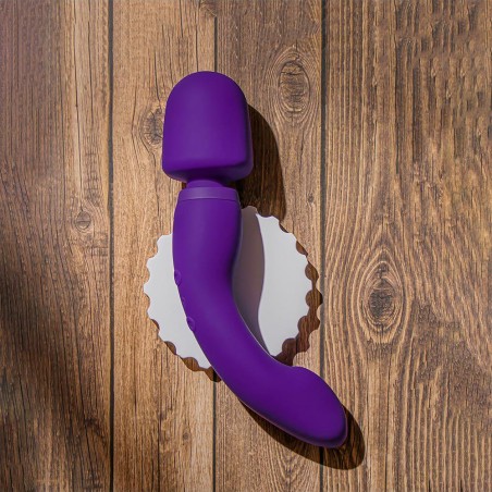 WELLNESS | DUAL SENSE | Wand Vibrator |  Purple