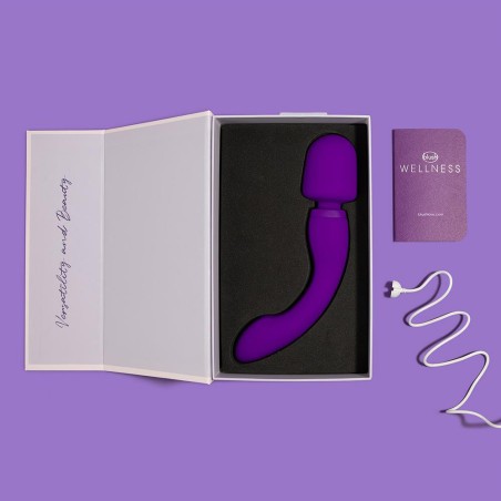 WELLNESS | DUAL SENSE | Wand Vibrator |  Purple