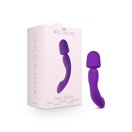 WELLNESS | DUAL SENSE | Wand Vibrator |  Purple