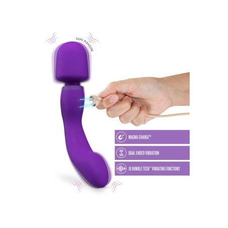 WELLNESS | DUAL SENSE | Wand Vibrator |  Purple