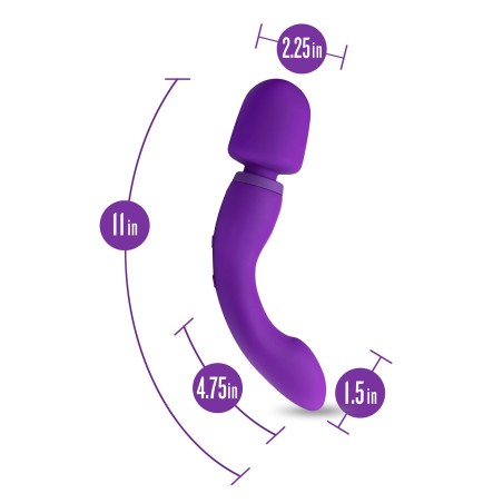 WELLNESS | DUAL SENSE | Wand Vibrator |  Purple