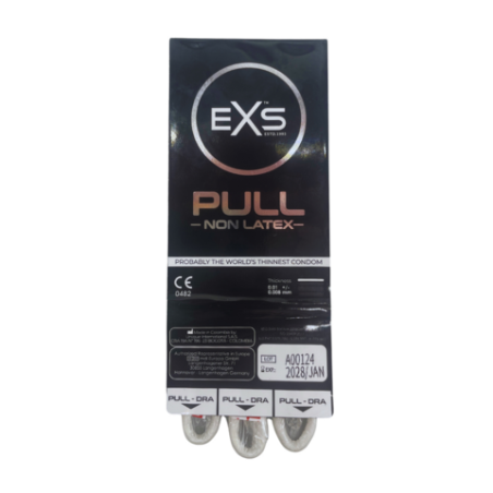 EXS Pull | Non-Latex Condoms | 3 Pieces