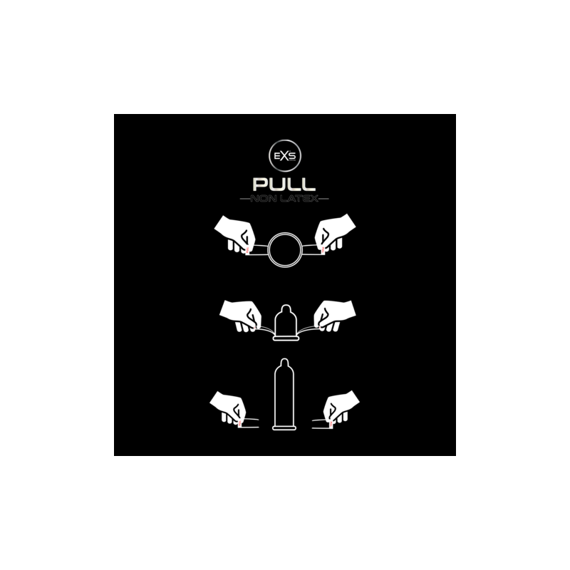 EXS Pull | Non-Latex Condoms | 3 Pieces