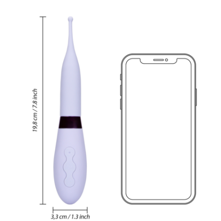 LoveLine | Silicone Tip Vibrator - Night Magic