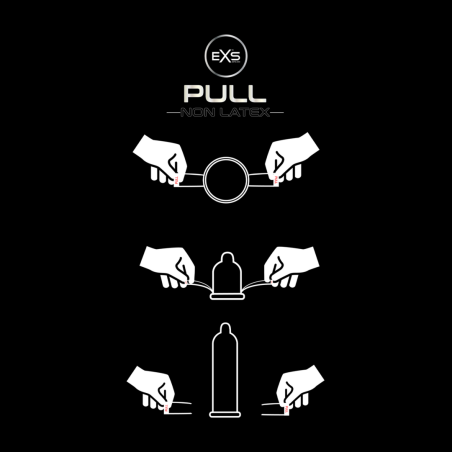 EXS Pull | Non-Latex Condoms | 6 Pieces