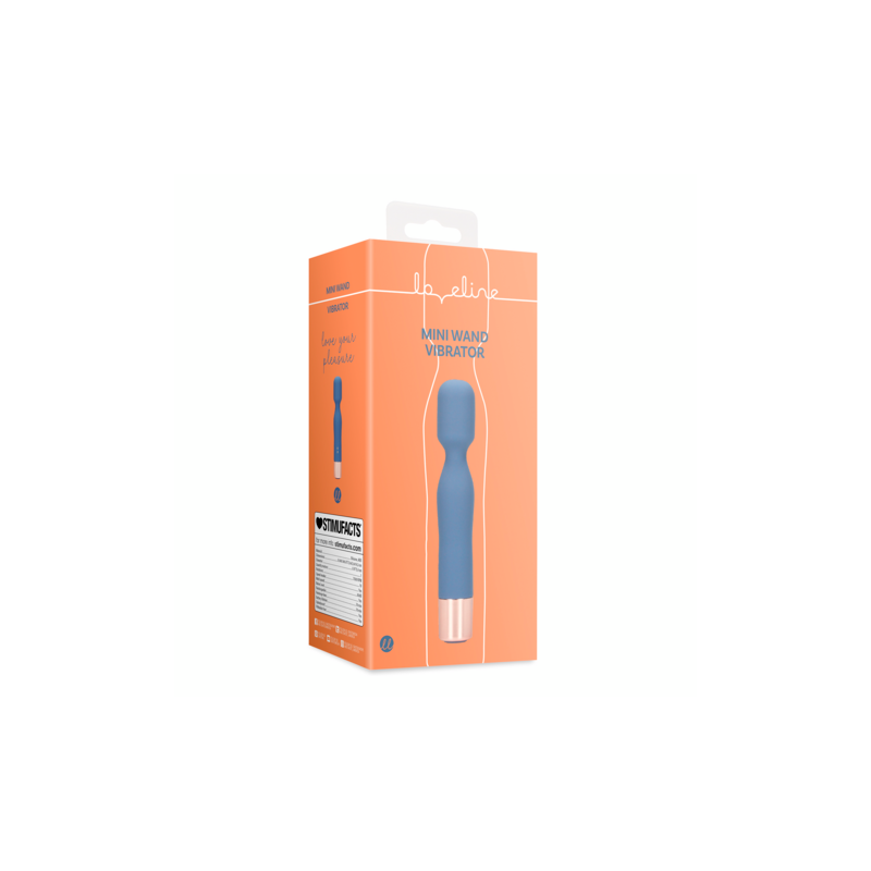 LoveLine | Mini Wand Vibrator - Blue Horizon