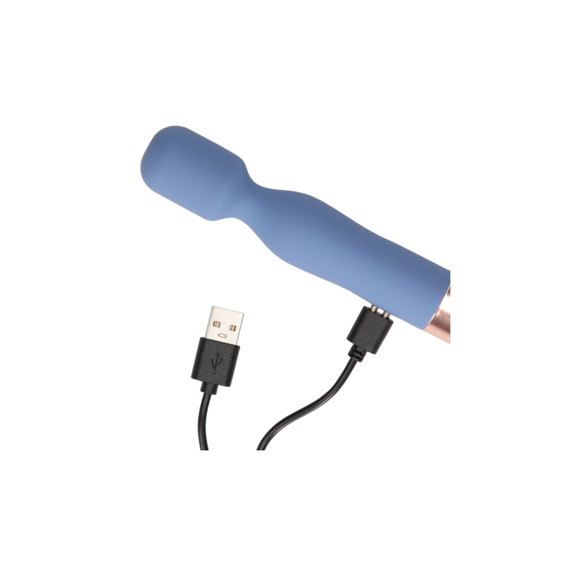 LoveLine | Mini Wand Vibrator - Blue Horizon