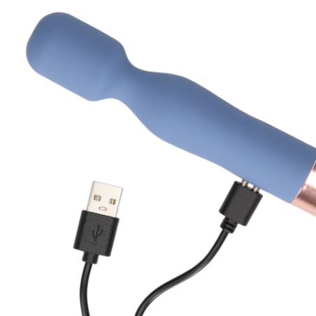 LoveLine | Mini Wand Vibrator - Blue Horizon