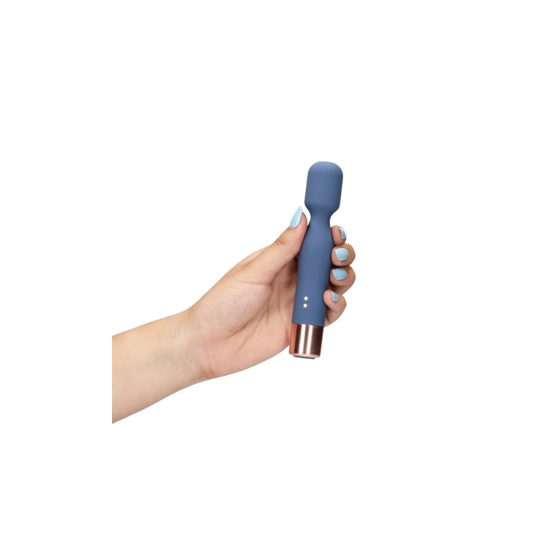 LoveLine | Mini Wand Vibrator - Blue Horizon