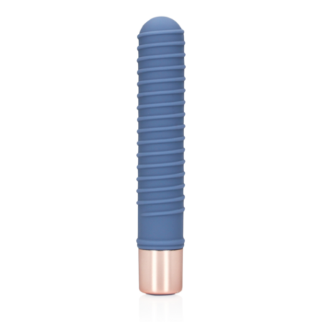 LoveLine | Ribbed Mini Vibrator - Blue Horizon