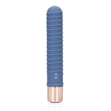 LoveLine | Ribbed Mini Vibrator - Blue Horizon