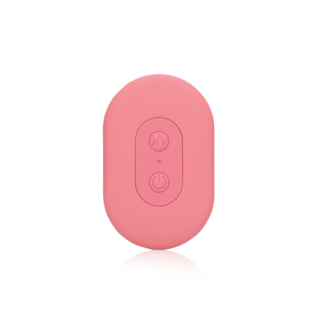 LoveLine | Ultra Soft Silicone Egg Vibrator with Remote Control - Pink Arabesque