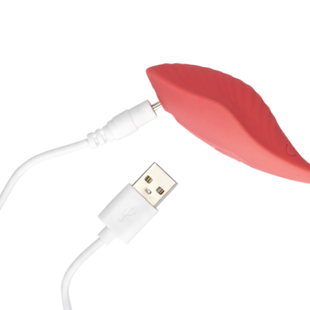 LoveLine | Panty Vibrator with Remote Control - Brighto Red