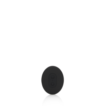 LoveLine | Beaded Vibrating Anal Plug - Remote Control - Licorice Black