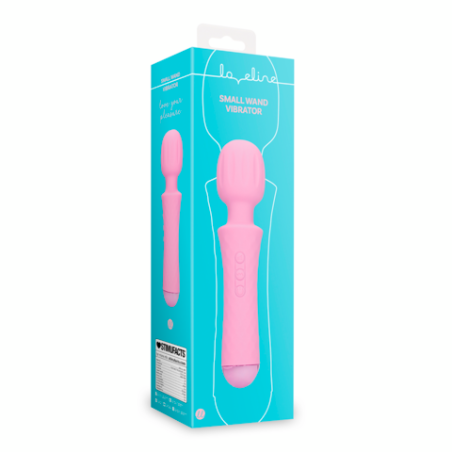 LoveLine | Μικρό Wand Massager Σιλικόνης - Exotic Fucshsia