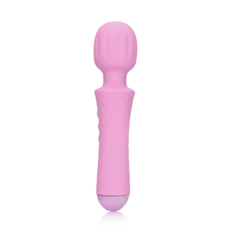 LoveLine | Μικρό Wand Massager Σιλικόνης - Exotic Fucshsia