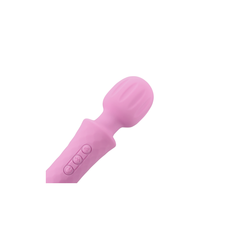 LoveLine | Μικρό Wand Massager Σιλικόνης - Exotic Fucshsia