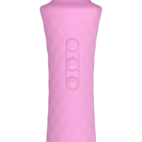 LoveLine | Μικρό Wand Massager Σιλικόνης - Exotic Fucshsia