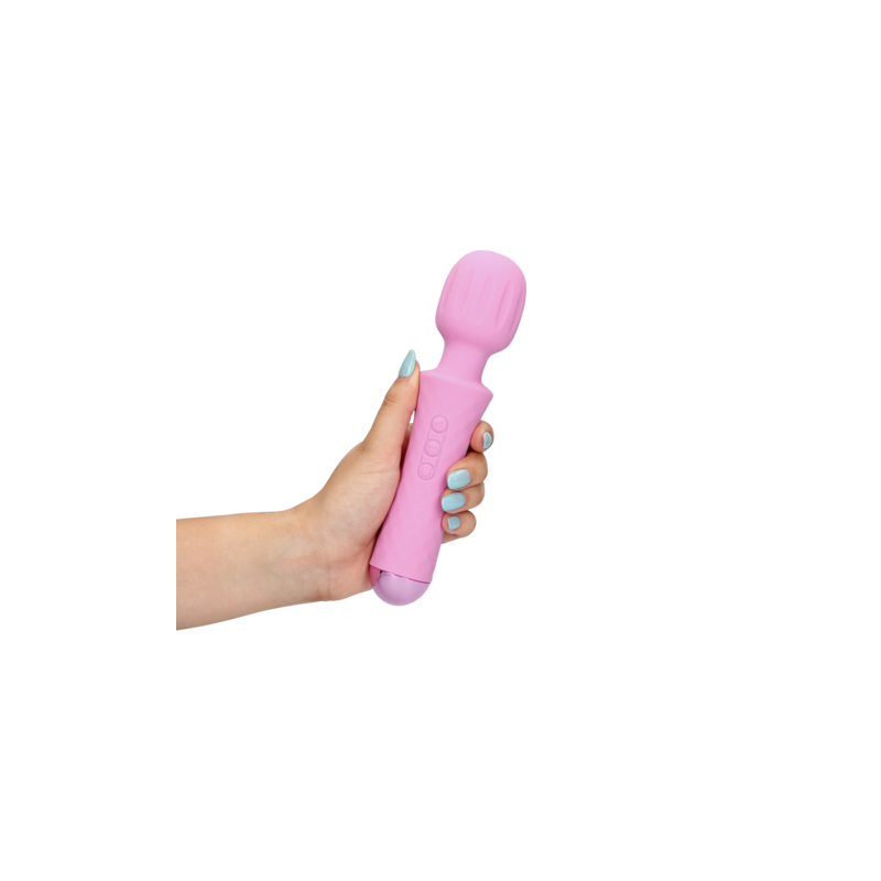 LoveLine | Μικρό Wand Massager Σιλικόνης - Exotic Fucshsia
