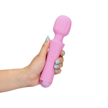 LoveLine | Μικρό Wand Massager Σιλικόνης - Exotic Fucshsia