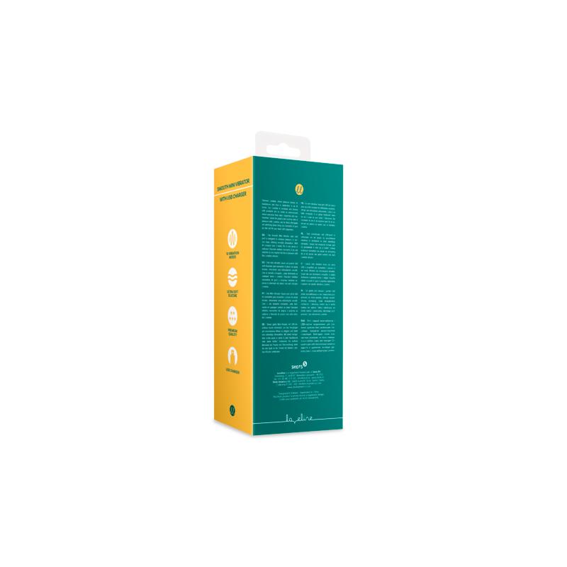 LoveLine | Smooth Mini Vibrator with USB Charger - Ancient Sea