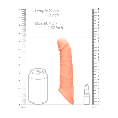 Realistic Penis Sheath | 21cm