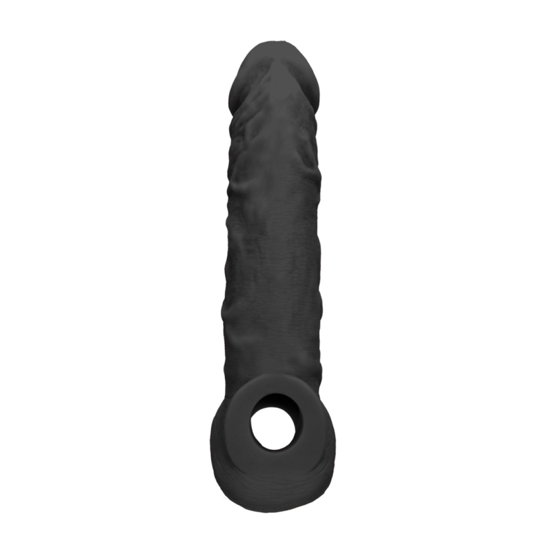 Realistic Penis Sheath | 21cm | Black