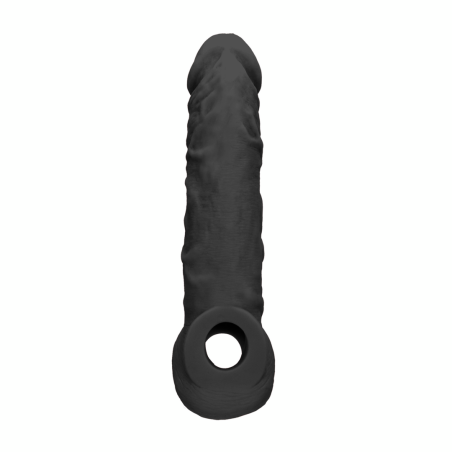 Realistic Penis Sheath | 21cm | Black