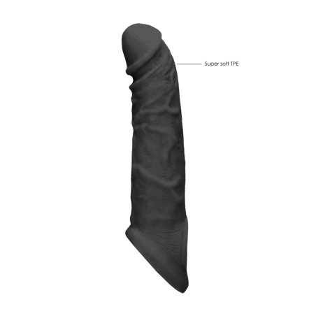 Realistic Penis Sheath | 21cm | Black