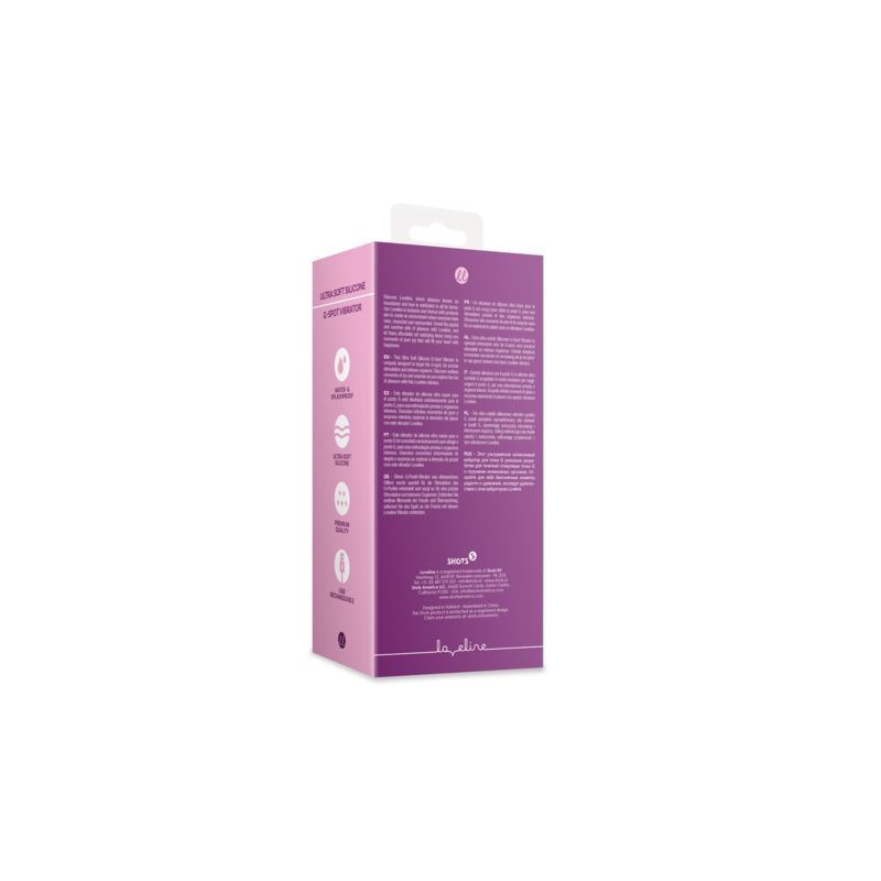 LoveLine | Ultra Soft G-Spot Δονητής Σιλικόνης - Orchidee Purple