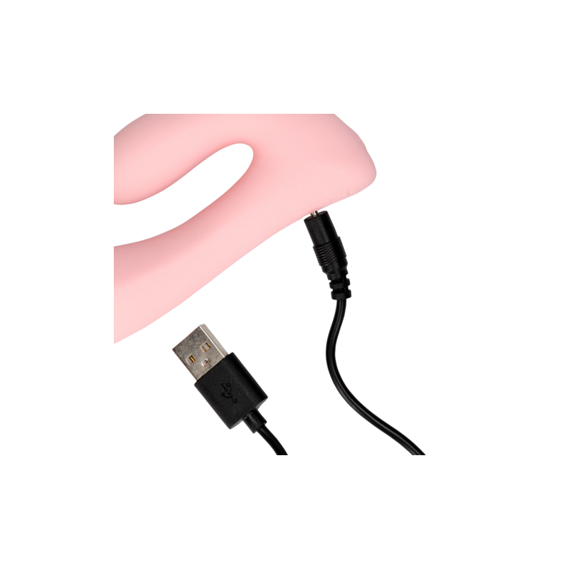 LoveLine | Ultra Soft Silicone G-Spot Vibrator - Cherry Chiffon