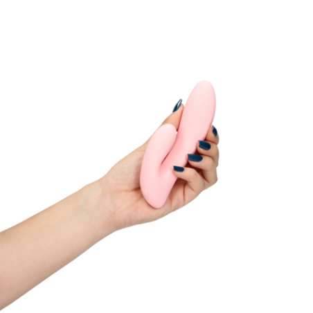 LoveLine | Ultra Soft Silicone G-Spot Vibrator - Cherry Chiffon