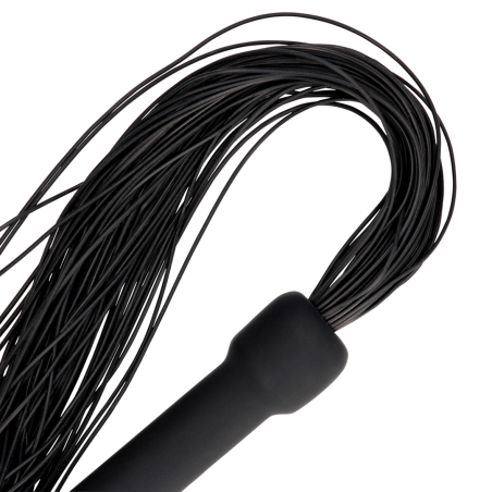 Beginners Silicone Flogger | Black