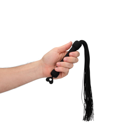 Beginners Silicone Flogger | Black