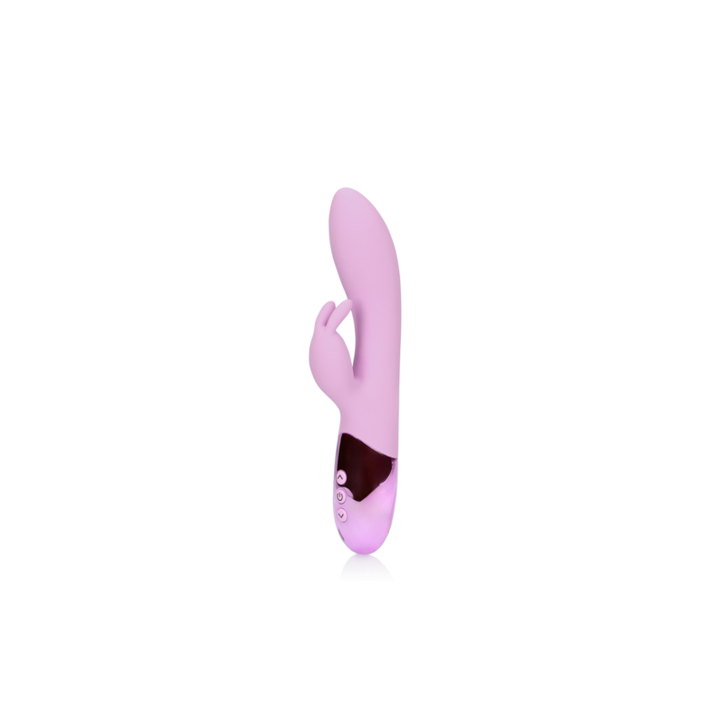 LoveLine | Ultra Soft Silicone Rabbit Vibrator - Exotic Fucshsia