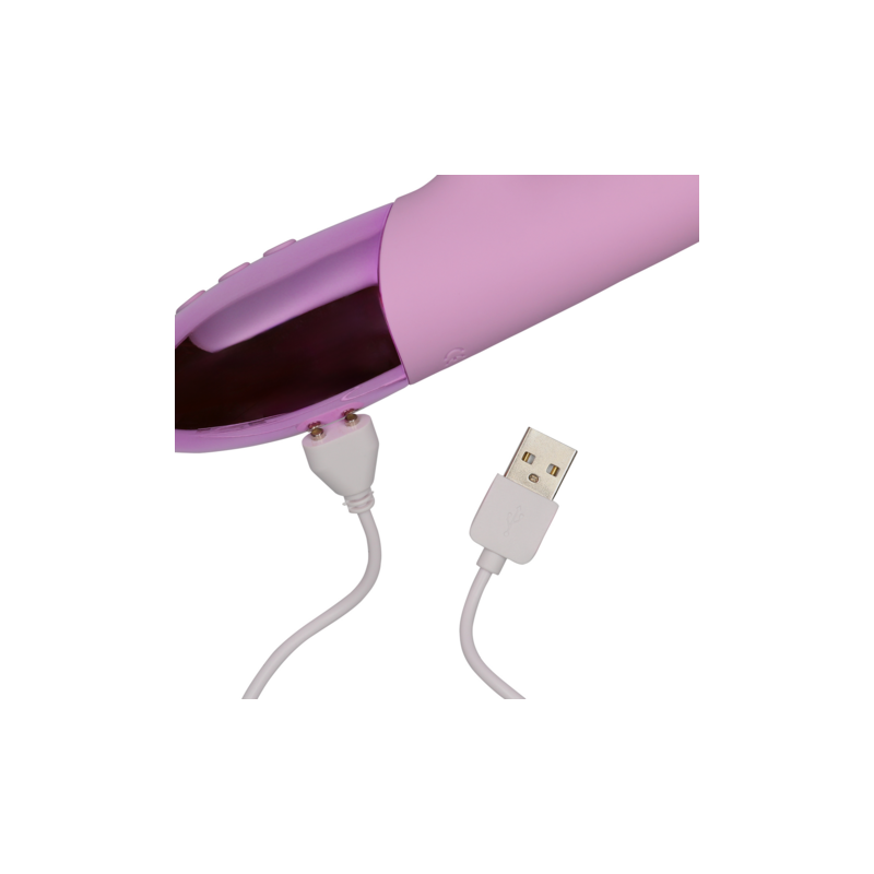 LoveLine | Ultra Soft Silicone Rabbit Vibrator - Exotic Fucshsia