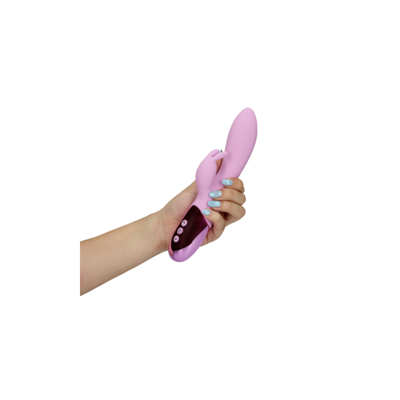 LoveLine | Ultra Soft Silicone Rabbit Vibrator - Exotic Fucshsia
